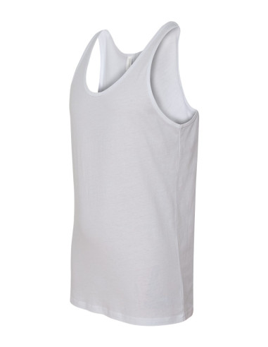 Jersey Tank Tops - White