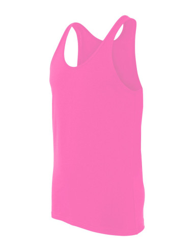 Jersey Tank Tops - Neon Pink