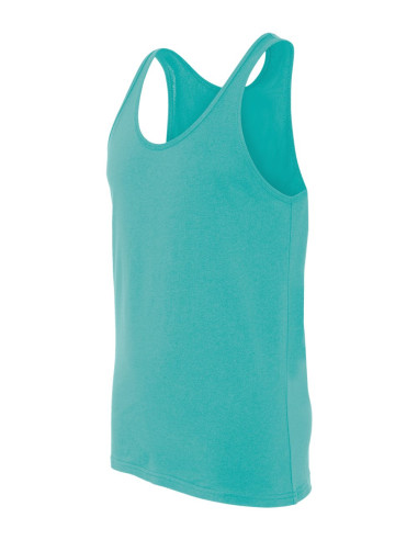 Jersey Tank Tops - Teal