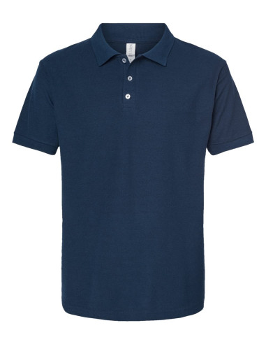 Unisex 50/50 Sport Polo - Navy