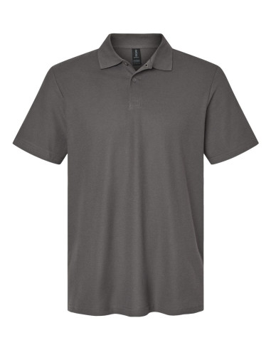 Softstyle Adult Pique Polo - Charcoal