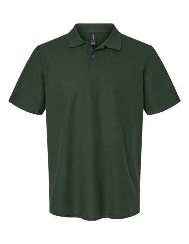 Softstyle Adult Pique Polo - Forest Green