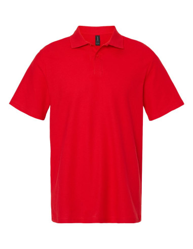 Softstyle Adult Pique Polo - Red