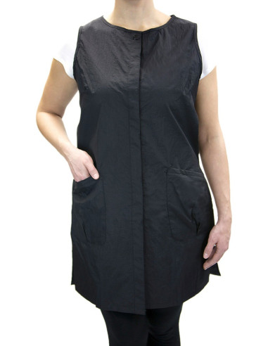 Snap Vest - Black