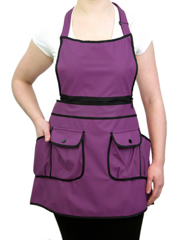 Courtney Apron - Purple