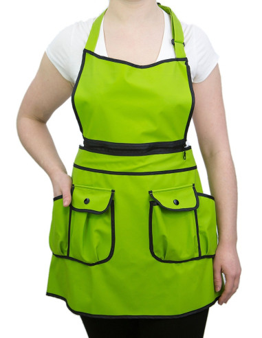 Courtney Apron - Lime Green