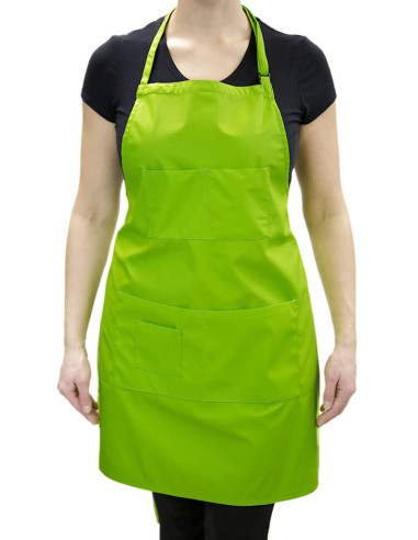 Vinyl Apron - Lime Geen