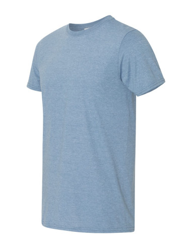 Heathered Softstyle T-Shirt - Heather Indigo