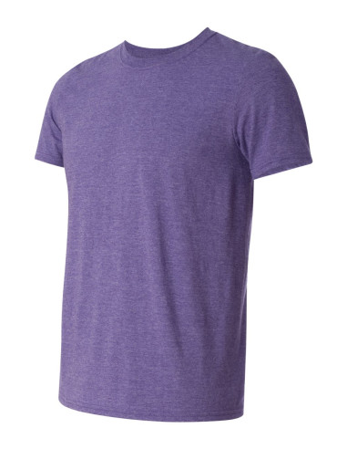 Heathered Softstyle T-Shirt - Heather Purple