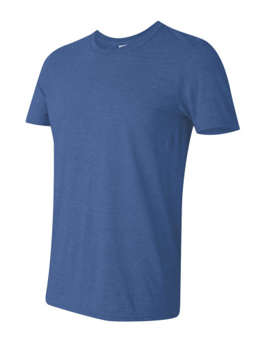 Heathered Softstyle T-Shirt - Heather Royal