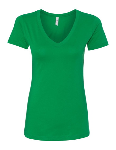 Women's V-Neck T-Shirt - Kelly Green