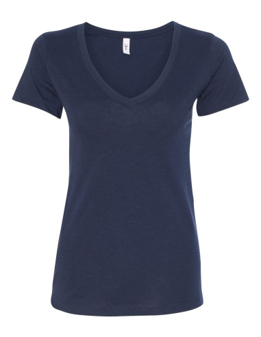 Women's V-Neck T-Shirt - Navy