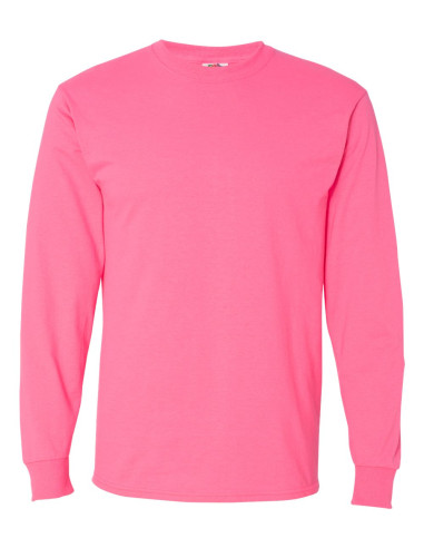 Long Sleeve T-Shirt - Neon Pink