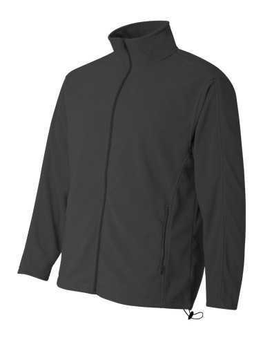 Microfleece Full-Zip Jacket - Charcoal