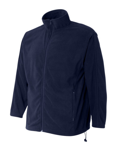 Microfleece Full-Zip Jacket - Navy