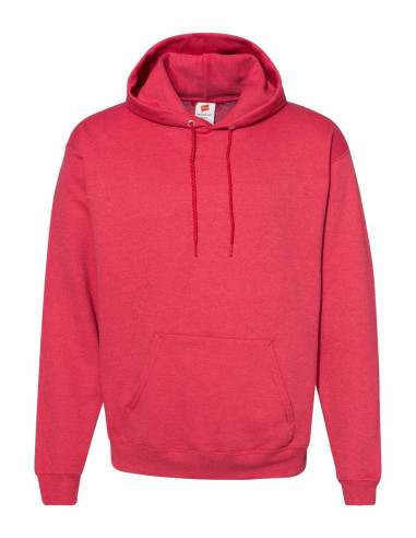 Hooded Sweatshirt - Heather Red