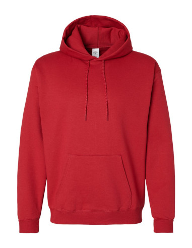 Hooded Sweatshirt - Athletic Crimson